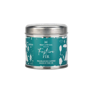 Festive Fir Tin Candle