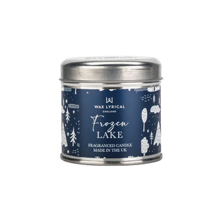 Frozen Lake Tin Candle