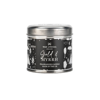 Gold & Myrrh Tin Candle