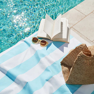 Tulum Blue Quick Dry Towel XL