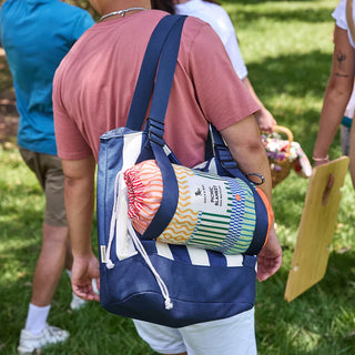 Stripe Up Your Life Picnic Blanket XL