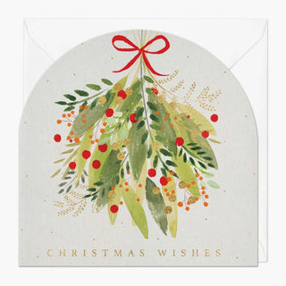 Watercolour Bunch Christmas Card