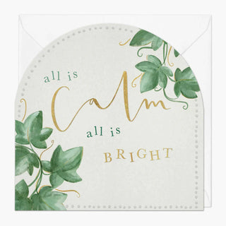 Calm & Bright Christmas Card
