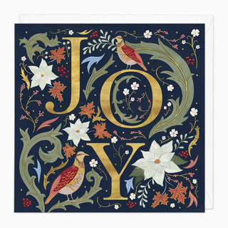 Golden Joy Christmas Card