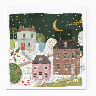 Festive Street Christmas Card