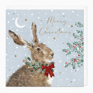 Hare Christmas Card
