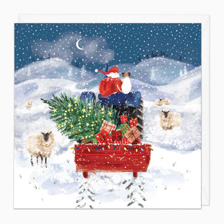 Santas Sleigh Christmas Card
