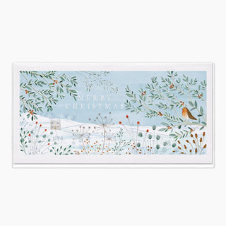 Snowy Robin Christmas Card