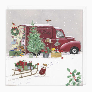 Festive Delivery Christmas Card