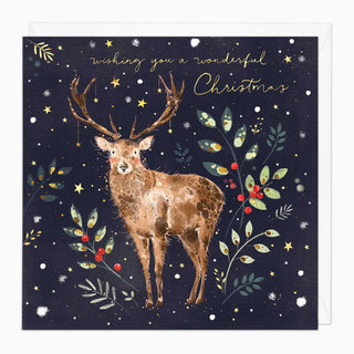 Reindeer Christmas Card