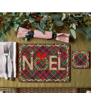 Noel Tartan Set Of 6 Placemats