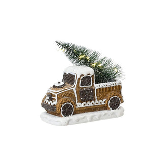 Gingerbread Truck with Tree Ornament