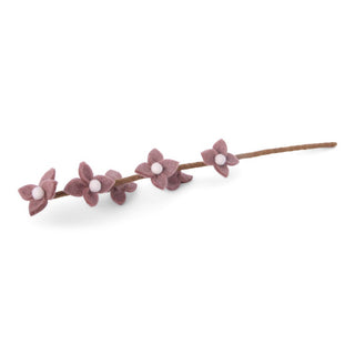 Felt Lavender Flowers on Stalk