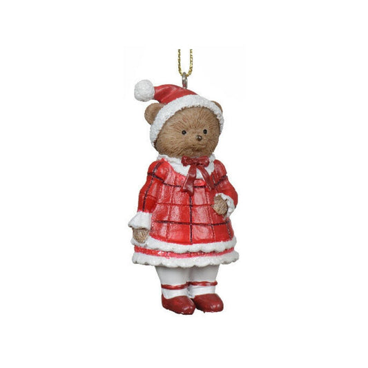 Miss Bear Hanging Tree Decoration