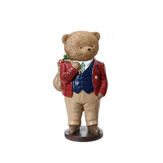 Mr Bear Standing Ornament