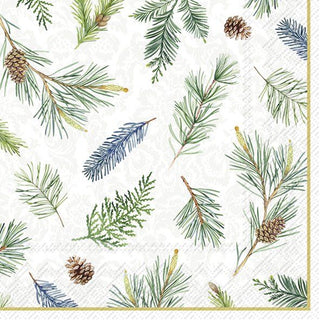 Classic Branches Gold Lunch Napkins