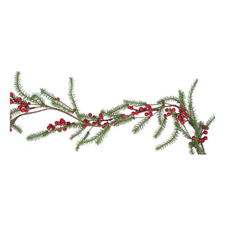 Fine Fir/Red Berry Garland