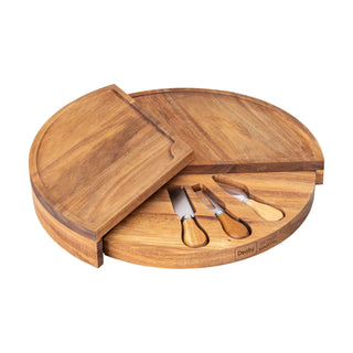 James Martin 4Pce Cheeseboard Set