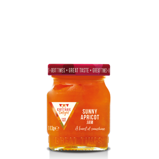 Sunny Apricot Jam Mini Jar