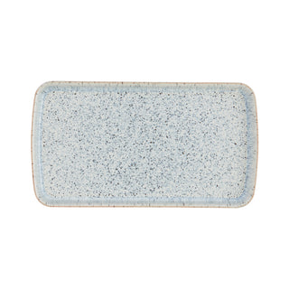 Denby Halo Speckle Small Rectangular Platter