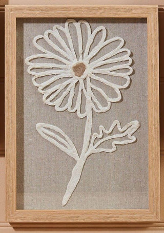 Handcrafted Paper Flower Framed - Flower