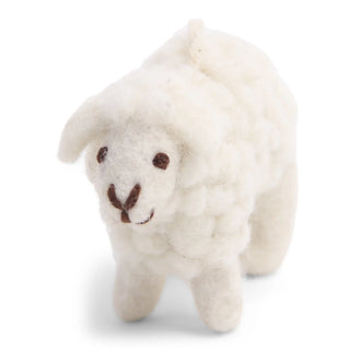 Mini Sheep Hanging Decoration - White