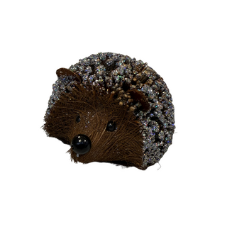 Hedgehog with Sparkle Ornament Large