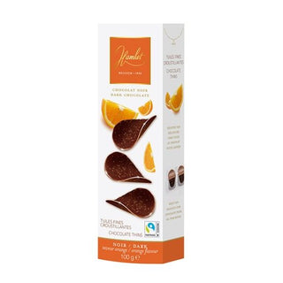 Dark Chocolate Orange Thins 100g