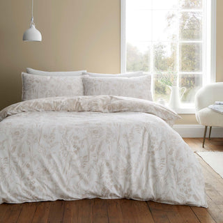 Brushed Floral Toile King Duvet Set