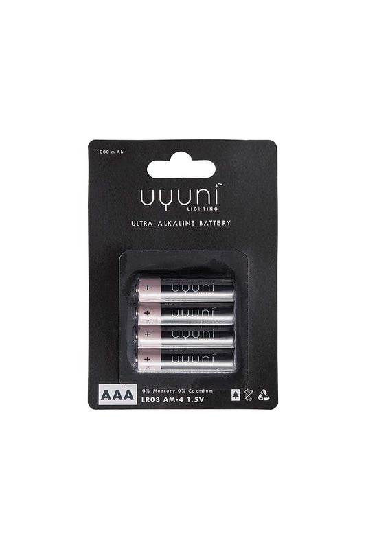 Uyuni AAA Batteries, 4 Pack