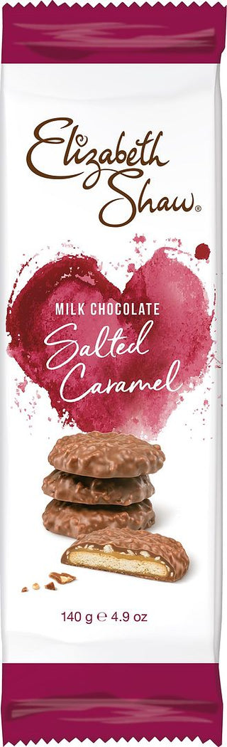 Milk Chocolate Salt Caramel Biscuits  140g