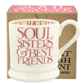 Pink Toast Soul Sisters 1/2 Pint Mug