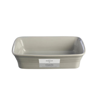 Classic Kitchen Grey Rectangular Baker 26cm