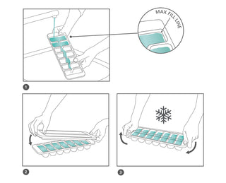 Flow Easy-fill Ice-cube Tray