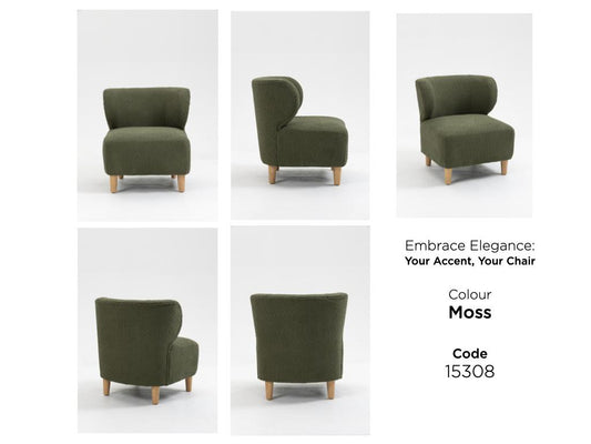 Josie Accent Chair Moss