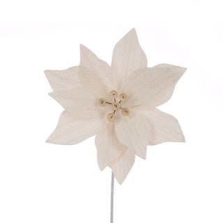 Knit Poinsettia Stem 50cm