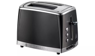 Russell Hobbs Luna 2 Slice Matte Black Toaster