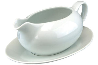 White Gravy Boat 550ml