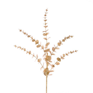 Metallic Eucalyptus Spray Gold 60cm