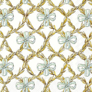 Whimsical Wheat Cream Lunch Napkins