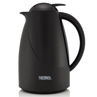 Glass Lined Carafe Black 1.0L