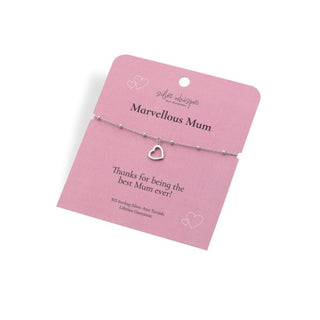 Silver Whisper Marvellous Mum Bracelet