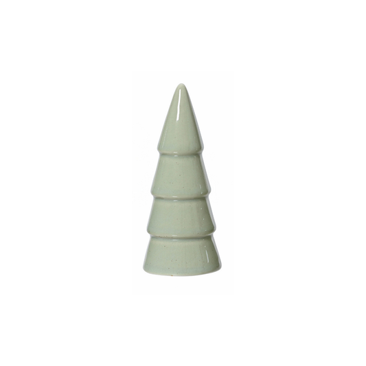 Pale Green 4 Teir Shaped Tree Christmas Decoration