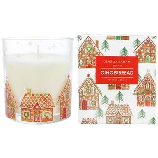 Gingerbread House Boxed Candle Large