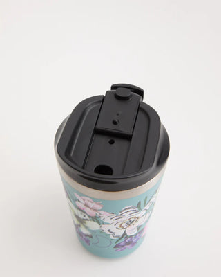 Feathered Florals Coffee Cup