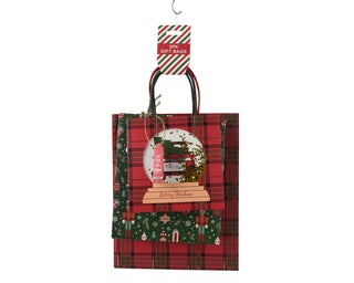 Traditional Red & Green Gift Bags 3Pk