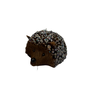 Hedgehog with Sparkle Ornament Small