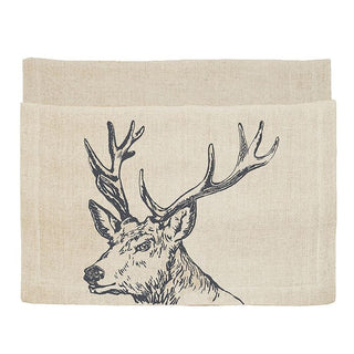 Stag Linen Table Runner