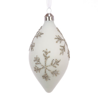 Glass Leslie Finial 12cm