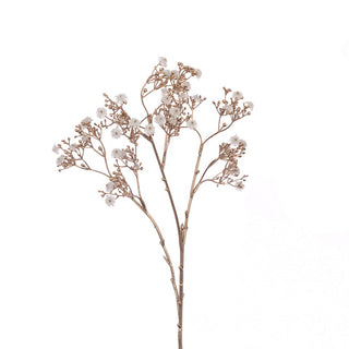 Metallic Gypsophila Spray White/Champagne